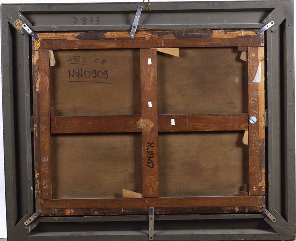 Hendrick Govaerts : Rissa durante un concerto a palazzo  - Asta Dipinti antichi - Associazione Nazionale - Case d'Asta italiane