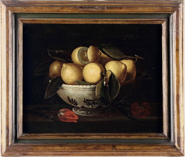 Scuola del XVII secolo Nature morte con frutti  - Asta Dipinti antichi - Associazione Nazionale - Case d'Asta italiane