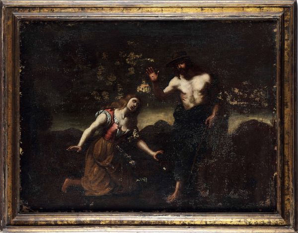 Scuola italiana del XVII secolo Noli me tangere  - Asta Dipinti antichi - Associazione Nazionale - Case d'Asta italiane