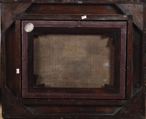 Antonio Calza, Attribuito a : Scontro di cavalleria tra cristiani e turchi  - Asta Dipinti antichi - Associazione Nazionale - Case d'Asta italiane