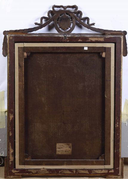 Scuola del XVIII secolo Ritratto di nobildonna con cartiglio  - Asta Dipinti antichi - Associazione Nazionale - Case d'Asta italiane