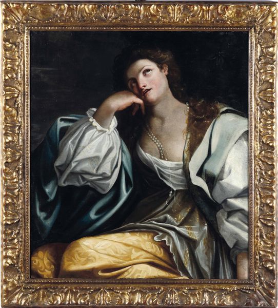 Giuseppe Marullo : Giovane donna con collana di perle rotta  - Asta Dipinti antichi - Associazione Nazionale - Case d'Asta italiane