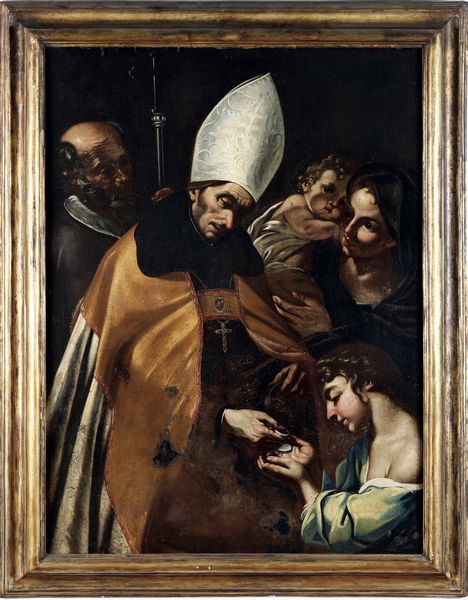 Giovanni Stefano Robatto : Carit� di San Tommaso di Villanova  - Asta Dipinti antichi - Associazione Nazionale - Case d'Asta italiane