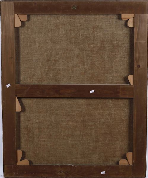 Scuola lombarda del XVII secolo Sant'Antonio col Bambino  - Asta Dipinti antichi - Associazione Nazionale - Case d'Asta italiane