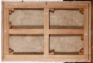 Francesco Monti, Ambito di : L'educazione della Vergine  - Asta Dipinti antichi - Associazione Nazionale - Case d'Asta italiane