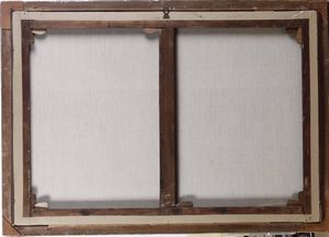 Scuola dell�Italia meridionale del XVIII secolo Natura morta di fiori, frutti e pappagallino  - Asta Dipinti antichi - Associazione Nazionale - Case d'Asta italiane