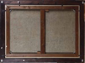 Scuola ligure del XVII-XVIII secolo Natura viva con pollame e coniglio  - Asta Dipinti antichi - Associazione Nazionale - Case d'Asta italiane