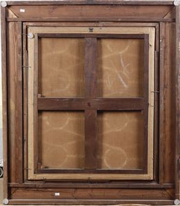 Scuola fiamminga della fine del XVII secolo Paesaggio con contadini e pastore  - Asta Dipinti antichi - Associazione Nazionale - Case d'Asta italiane