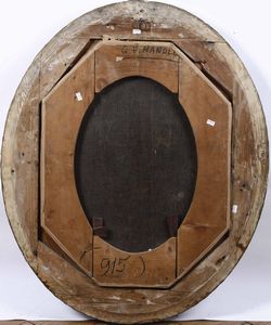 Scuola del XVIII secolo Ritratto di Handel  - Asta Dipinti antichi - Associazione Nazionale - Case d'Asta italiane