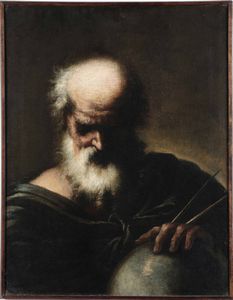Salvator Rosa, Cerchia di - Democrito