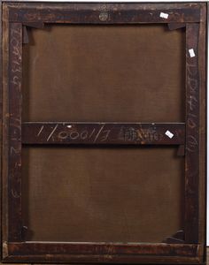 Salvator Rosa, Cerchia di : Democrito  - Asta Dipinti antichi - Associazione Nazionale - Case d'Asta italiane