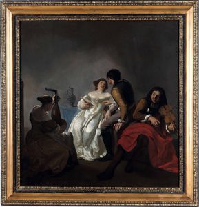 Jacob Ochtervelt - Scena galante