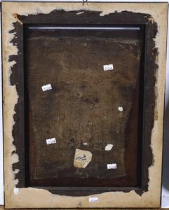 Scuola fiamminga del XVII secolo Le tentazioni di SantAntonio  - Asta Dipinti antichi - Associazione Nazionale - Case d'Asta italiane