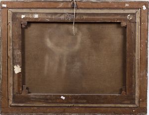 Scuola veneta della fine del XVIII secolo Veduta di Piazza San Marco a Venezia  - Asta Dipinti antichi - Associazione Nazionale - Case d'Asta italiane