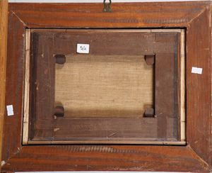 Scuola genovese del XVII secolo Conversione di S. Paolo  - Asta Dipinti antichi - Associazione Nazionale - Case d'Asta italiane