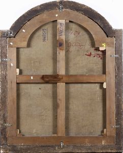 Jacopo Cestaro : La nascita della Vergine Maria  - Asta Dipinti antichi - Associazione Nazionale - Case d'Asta italiane