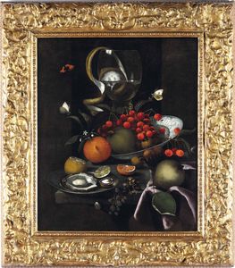 Martinus Nellius - Natura morta con ro�mer