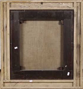 Scuola del XIX secolo Nature morte con vasi di fiori e frutti  - Asta Dipinti antichi - Associazione Nazionale - Case d'Asta italiane