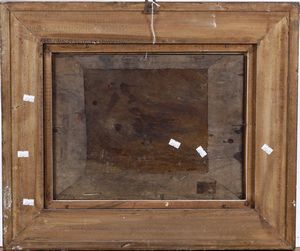 Salvator Rosa, Ambito di : Scontro di cavalleria  - Asta Dipinti antichi - Associazione Nazionale - Case d'Asta italiane