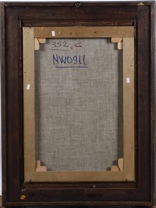 Carlo Ceresa : Ritratto di bambina con fiori e more  - Asta Dipinti antichi - Associazione Nazionale - Case d'Asta italiane