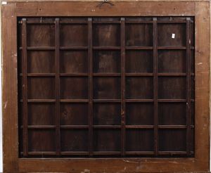 Scuola veneta del XVIII secolo Paesaggi con viandanti e architetture  - Asta Dipinti antichi - Associazione Nazionale - Case d'Asta italiane