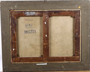 Nicolas Henri Jeaurat de Bertry, Attribuito a : Natura morta con pentole e utensili da cucina  - Asta Dipinti antichi - Associazione Nazionale - Case d'Asta italiane