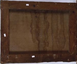 Jacopo Da Ponte detto Jacopo Bassano, Scuola di : Adorazione dei pastori  - Asta Dipinti antichi - Associazione Nazionale - Case d'Asta italiane