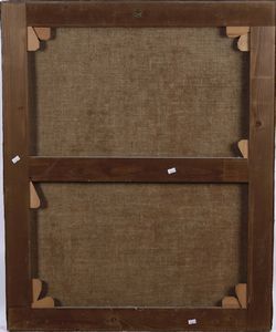 Scuola lombarda del XVII secolo Sant'Antonio col Bambino  - Asta Dipinti antichi - Associazione Nazionale - Case d'Asta italiane