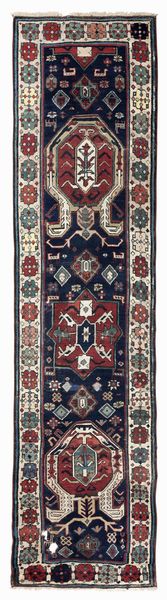 Passatoia Lenkoran, Caucaso fine XIX secolo  - Asta Dimore italiane - Associazione Nazionale - Case d'Asta italiane