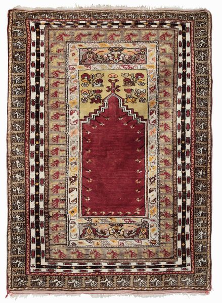 Tappeto Anatolia, inizio XX secolo  - Asta Dimore italiane - Associazione Nazionale - Case d'Asta italiane