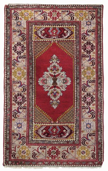 Tappeto Anatolia inizio XX secolo  - Asta Dimore italiane - Associazione Nazionale - Case d'Asta italiane