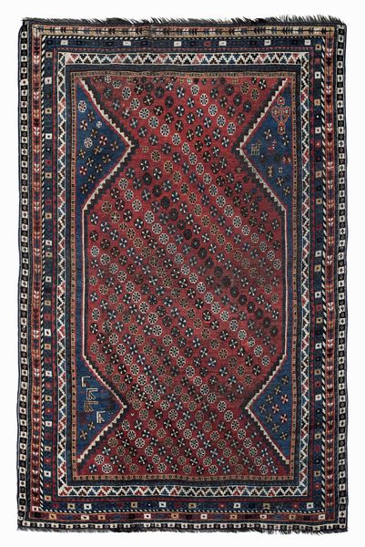 Tappeto Sud Persia inizio XX secolo  - Asta Dimore italiane - Associazione Nazionale - Case d'Asta italiane