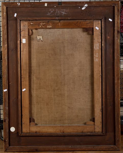 Scuola veneta del XIX-XX secolo Giovane donna con ventaglio  - Asta Dimore italiane - Associazione Nazionale - Case d'Asta italiane