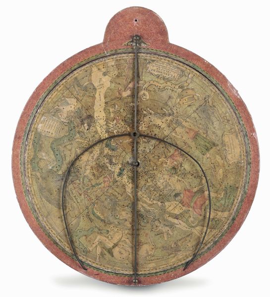 Planisfero celeste. Delamarche Charles Francois, Francia,fine XVIII - inizio XIX secolo  - Asta Dimore italiane - Associazione Nazionale - Case d'Asta italiane