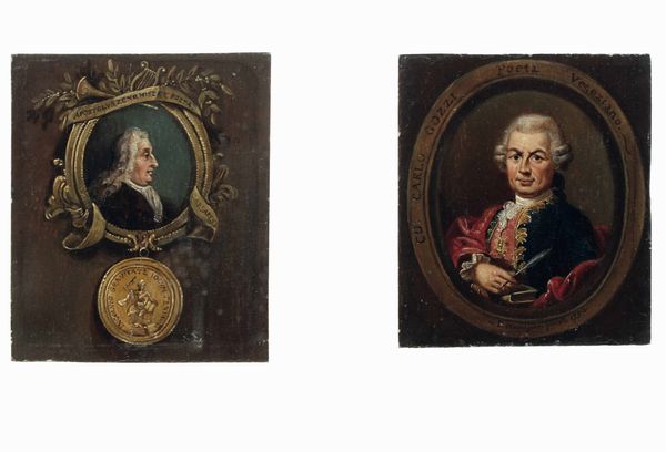 Scuola veneta del XVIII secolo Apostolo Zeno e Carlo Gozzi  - Asta Dimore italiane - Associazione Nazionale - Case d'Asta italiane