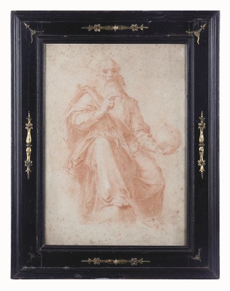 Scuola dell'inizio del XVI secolo Dio Padre  - Asta Dimore italiane - Associazione Nazionale - Case d'Asta italiane