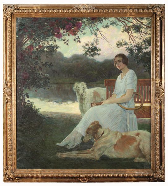 Salvino Tofanari : Il riposo della giovane tennista  - Asta Dimore italiane - Associazione Nazionale - Case d'Asta italiane