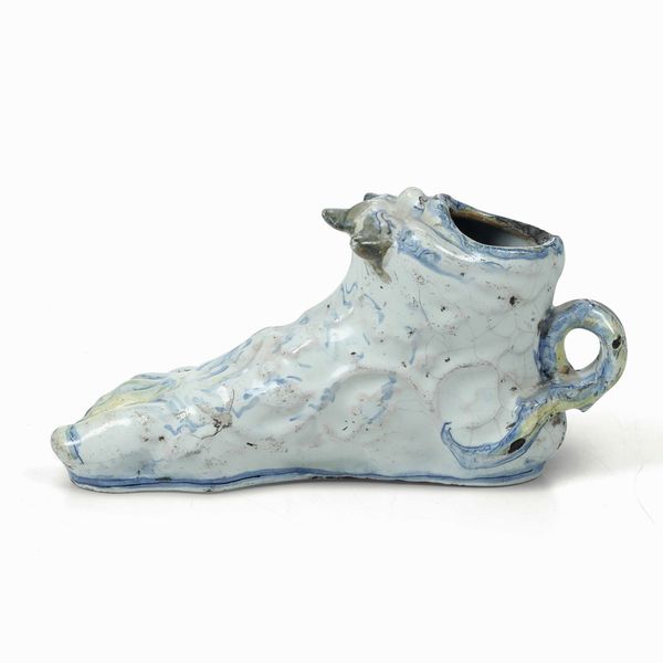 Contenitore<BR>Faenza, bottega di Virgiliotto Calamelli, seconda met del 500<BR>  - Asta Dimore italiane - Associazione Nazionale - Case d'Asta italiane