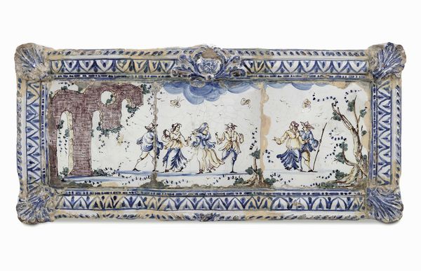 Coppia di grandi targhe<BR>Liguria, XX secolo<BR>  - Asta Dimore italiane - Associazione Nazionale - Case d'Asta italiane