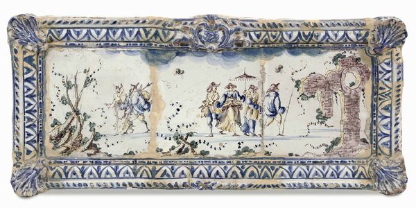 Coppia di grandi targhe<BR>Liguria, XX secolo<BR>  - Asta Dimore italiane - Associazione Nazionale - Case d'Asta italiane