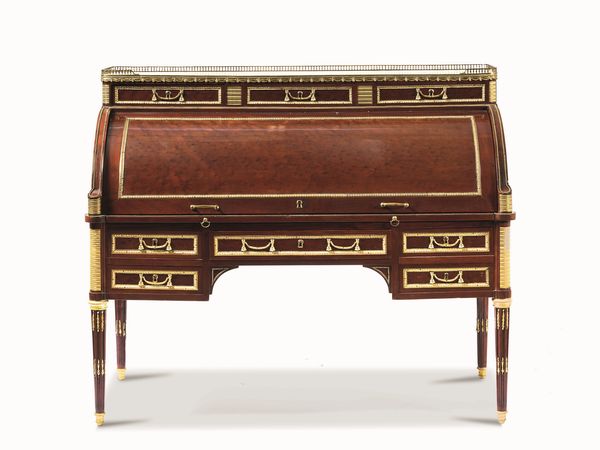 Scrivania a rullo. Fidelis Schey, Parigi, 1780 circa  - Asta Dimore italiane - Associazione Nazionale - Case d'Asta italiane