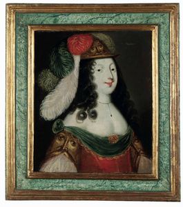 Scuola francese del XVII-XVIII secolo Ritratti di nobildonne  - Asta Dimore italiane - Associazione Nazionale - Case d'Asta italiane