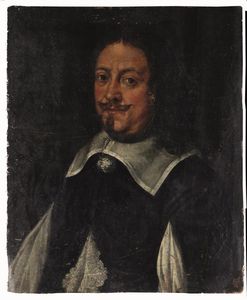 Scuola della fine del XVII secolo Ritratti di coniugi  - Asta Dimore italiane - Associazione Nazionale - Case d'Asta italiane