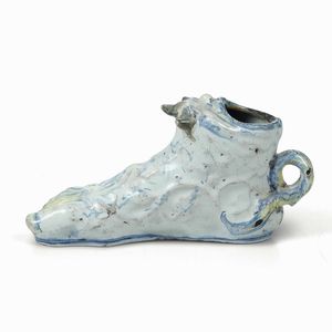 Contenitore<BR>Faenza, bottega di Virgiliotto Calamelli, seconda met del 500<BR>  - Asta Dimore italiane - Associazione Nazionale - Case d'Asta italiane