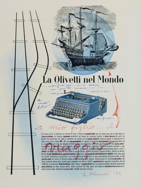 Lucia Marcucci : Viaggio  - Asta Arte Moderna e Contemporanea - Associazione Nazionale - Case d'Asta italiane