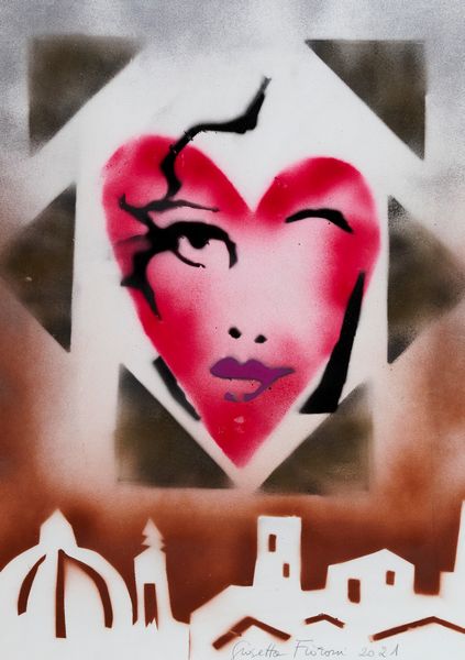 Giosetta Fioroni : Senza titolo  - Asta Arte Moderna e Contemporanea - Associazione Nazionale - Case d'Asta italiane