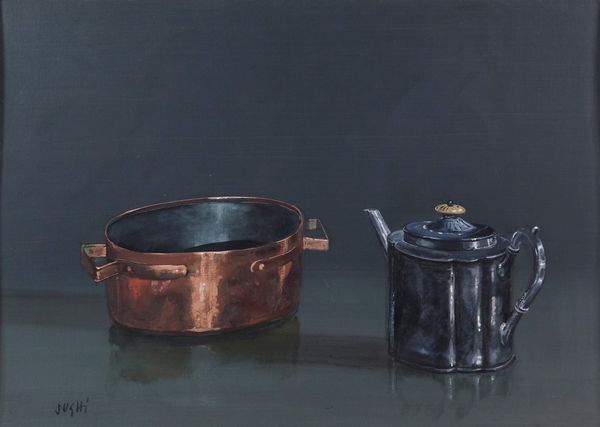 Alberto Sughi : Natura morta  - Asta Arte Moderna e Contemporanea - Associazione Nazionale - Case d'Asta italiane