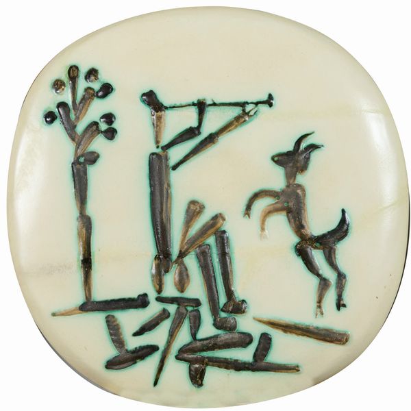 Pablo Picasso : Joueur de flte et chvre  - Asta Arte Moderna e Contemporanea - Associazione Nazionale - Case d'Asta italiane