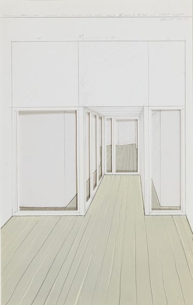 Christo : Corridor Store Front, Project  - Asta Arte Moderna e Contemporanea - Associazione Nazionale - Case d'Asta italiane