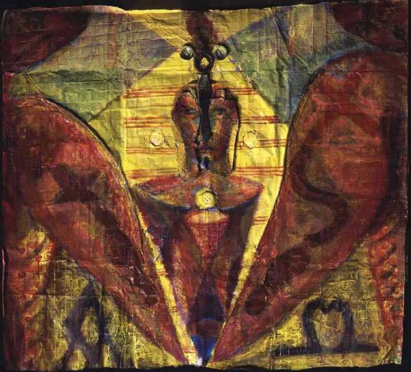 Bruno Ceccobelli : Marte di t'odi  - Asta Arte Moderna e Contemporanea - Associazione Nazionale - Case d'Asta italiane